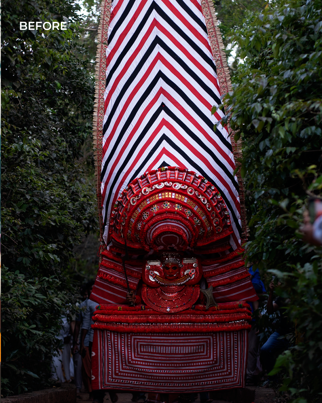 Heritage Red — before